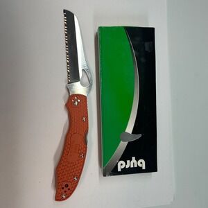 Byrd By Spyderco Cara Cara 2 Folding Knife 3.75" 8Cr13MoV Stainless Blade FRN